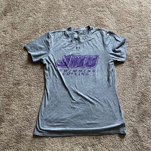 Under Armour JMU James Madison University Swimming & Diving Team Top SIZE S